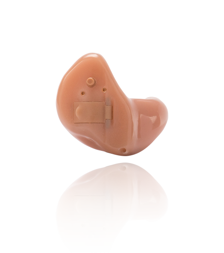 half shell in the ear hearing aid