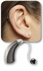 mini behind the ear hearing aid