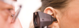 woman taking a hearing test in Mountain Home ENT & Allergy